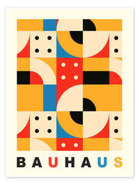 Wall art print Bauhaus No 2