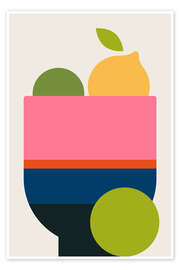 Wall art print Citrus - Bo Lundberg
