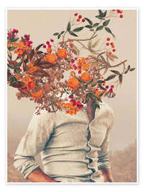 Wall art print Roots Bright - Frank Moth