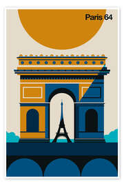 Wall art print Paris 64 - Bo Lundberg