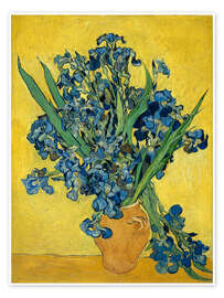 Wall art print Irises, 1890 - Vincent van Gogh
