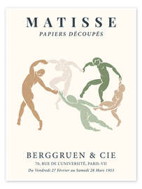 Wall art print Sage Dance - Berggruen &amp; Cie - Henri Matisse