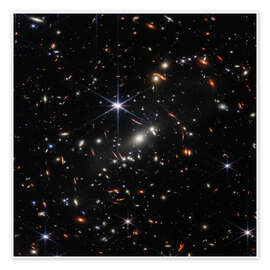 Poster James Webb - First deep field image - NASA