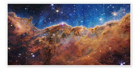Poster James Webb - Open star cluster in Carina Nebula (NIRCam) - NASA