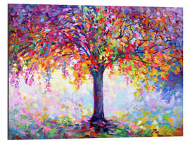 Aluminium print Tree of Happiness - Leon Devenice