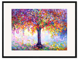 Framed art print Tree of Happiness - Leon Devenice