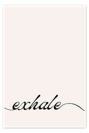 Poster Exhale - Henrike Schenk