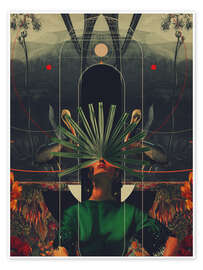 Wall art print She saw the Equator - Frank Moth