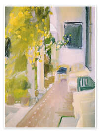 Wall art print The Alhambra, Granada III, 1920 - Joaquín Sorolla y Bastida