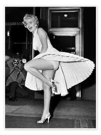Poster Marilyn Monroe in the Movie "The Girl' in 'The Seven Year Itch"