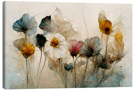 Canvas print Dried Flower Arrangement - treechild