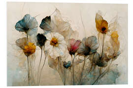 Foam board print Dried Flower Arrangement - treechild