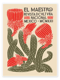 Wall art print El Maestro Magazine Cover I