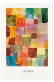 Wall art print Untitled, 1914 - Paul Klee