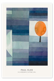 Wall art print The Harbinger of Autumn, 1922 - Paul Klee