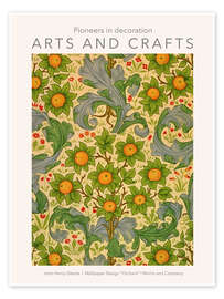 Wall art print Arts and Crafts - Orchard, Morris &amp; Company - William Morris