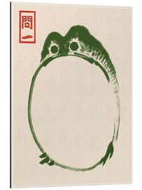 Aluminium print Grumpy Toad II - Matsumoto Hoji