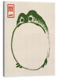 Canvas print Grumpy Toad II - Matsumoto Hoji