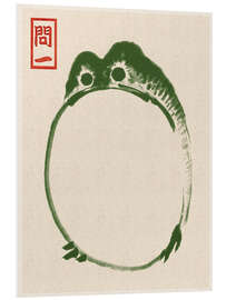 Foam board print Grumpy Toad II - Matsumoto Hoji