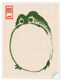 Wall sticker Grumpy Toad II - Matsumoto Hoji