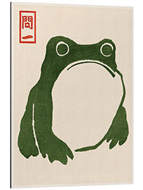 Aluminium print Grumpy Toad I - Matsumoto Hoji