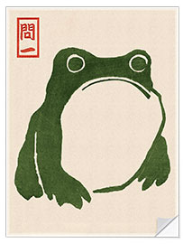 Wall sticker Grumpy Toad I - Matsumoto Hoji
