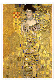 Wall art print Adele Bloch-Bauer (detail) II - Gustav Klimt