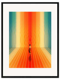 Framed art print Here I Come - Taudalpoi