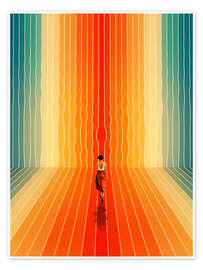 Wall art print Here I Come - Taudalpoi