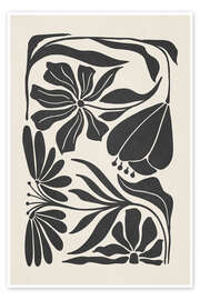 Wall art print Organic Florals I - Olga Telnova