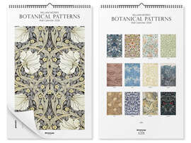 Wall calendar Botanical Patterns Calendar 2026 - William Morris