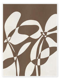 Poster Muted Petals II - Shatha Dafai