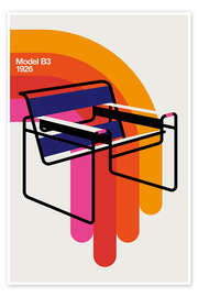 Wall art print Model B3, 1926 - Bo Lundberg