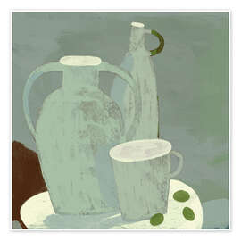 Wall art print Copper Kitchenware - Marco Marella