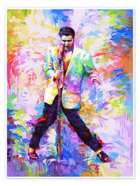 Poster Elvis Presley Pop Art - Leon Devenice