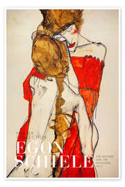 Wall art print The Mother And The Daughter, 1913 - Egon Schiele