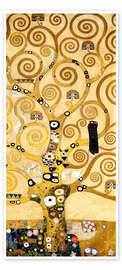 Door poster The Tree of Life (central panel) - Gustav Klimt