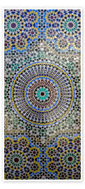Door poster Oriental Mosaic - Kymri Wilt