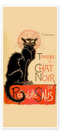 Door poster Le Chat Noir - Théophile-Alexandre Steinlen