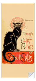 Door sticker Le Chat Noir - Théophile-Alexandre Steinlen