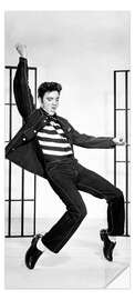 Door sticker Elvis Presley Dancing II - Celebrity Collection