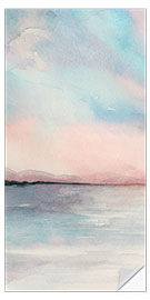 Door sticker Sunset at the Sea - Grace Popp