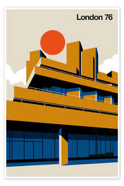 Wall art print London 76 - Bo Lundberg