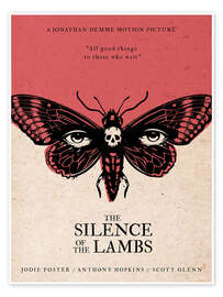 Wall art print The Silence of the Lambs - 2ToastDesign