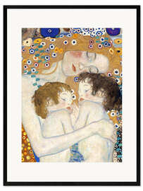 Framed art print Mother and Twins I - Gustav Klimt