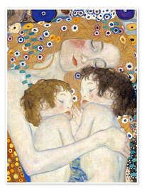Wall art print Mother and Twins I - Gustav Klimt