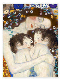 Wall art print Mother and Twins IV - Gustav Klimt