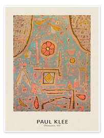 Wall art print Efflorescence, 1937 - Paul Klee