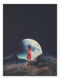 Wall art print I am Here Waiting for You - Frank Moth