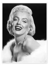 Poster Marilyn Smiling